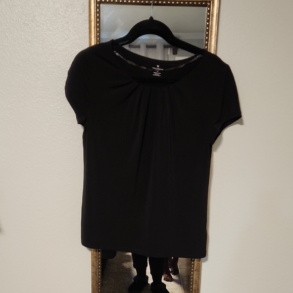 Worthington Classic Black Short Sleeve Tee - Picture 1 of 1